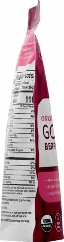 Navitas Organics Organic Goji Berries Perspective: left