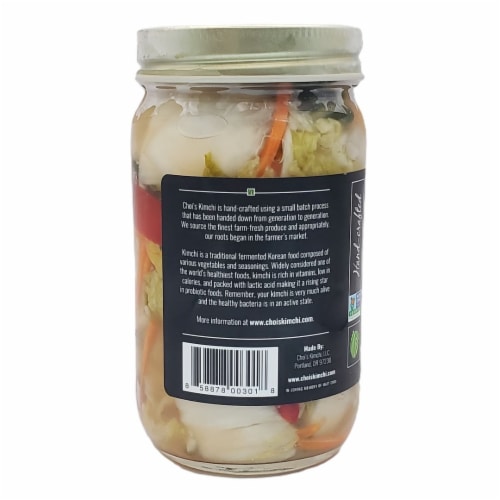 Choi's Kimchi Co White Napa Kimchi Perspective: left