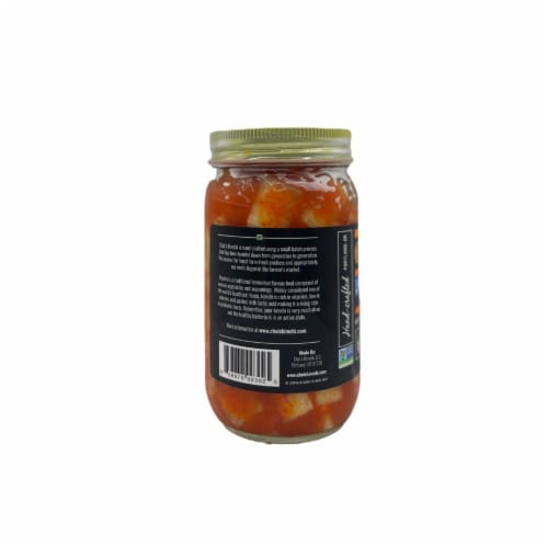 Choi's Kimchi Co Radish Kimchi Perspective: left