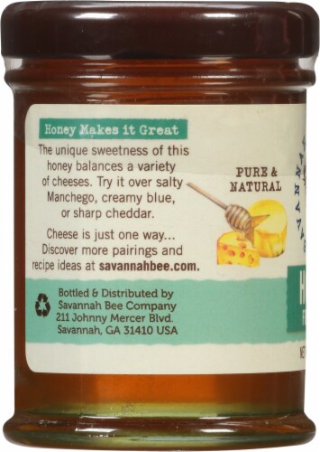 Savannah Bee Honey for Cheese Perspective: left