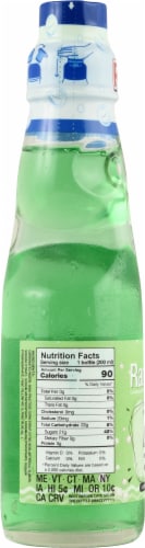 Ramune Melon Drink Soda Perspective: left