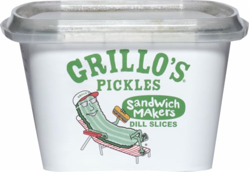 Grillo’s® Pickles Sandwich Makers® Dill Pickle Slices