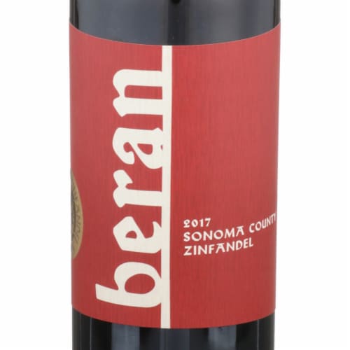 Beran Zinfandel California Red Wine Perspective: left