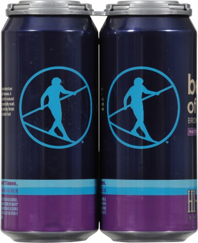 Hi-Wire Brewing Bed of Nails Brown Ale Perspective: left