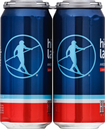 Hi-Wire Brewing American Lager Perspective: left