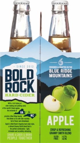 Bold Rock® Virginia Granny Smith Apple Hard Cider Perspective: left