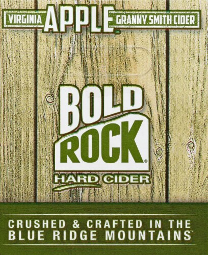 Bold Rock® Virginia Granny Smith Hard Apple Cider Perspective: left