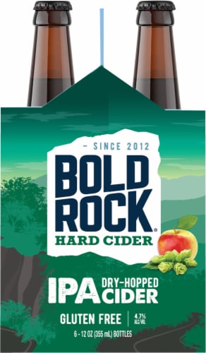Bold Rock® India Pressed Apple IPA Bottles Perspective: left