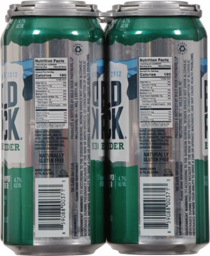 Bold Rock Hard Cider Perspective: left