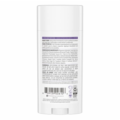 Schmidt's Lavender & Sage Aluminum Free Natural Deodorant Perspective: left