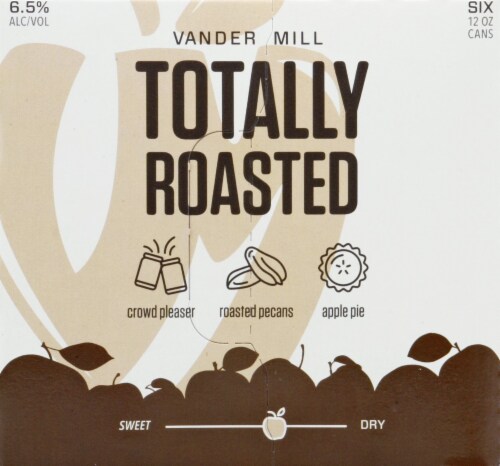 Vander Mill Totally Roasted Cider Perspective: left