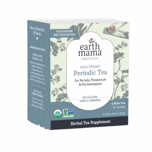 Earth Mama Organic Periodic Tea Perspective: left