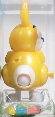 Treat Street Funny Bunny® Windup Walking Jelly Bean Easter Candy Dispenser Perspective: left