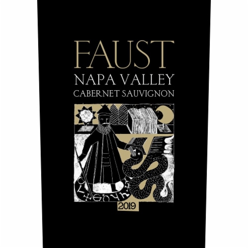 Faust Cabernet Sauvignon California Red Wine Perspective: left