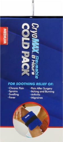 CryoMAX® Medium Reusable 8-Hour Cold Pack Perspective: left