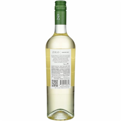 Zolo Signature Chardonnay Argentian White Wine Perspective: left