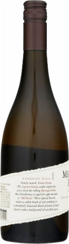 Matchbook Wine Co. Estate Chardonnay California White Wine Perspective: left