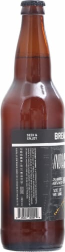Breakside Brewery IPA Beer Single Bottle Perspective: left