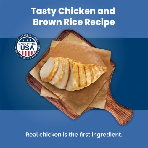 Blue Buffalo Life Protection Formula Natural Puppy Dry Dog Food Chicken & Brown Rice Perspective: left