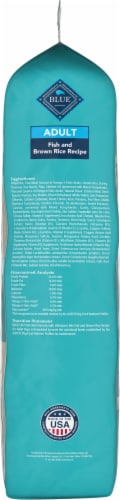 Blue Buffalo Fish & Brown Rice Adult Dry Dog Food Perspective: left
