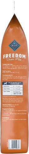 Blue Buffalo Freedom Grain-Free Chicken Potatoes and Peas Large Breed Dry Dog Food Perspective: left