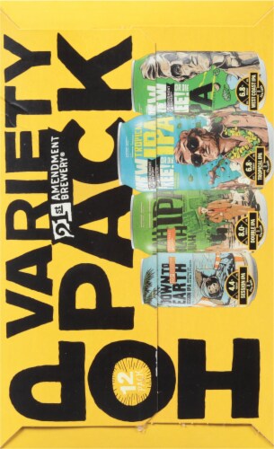 21st Amendment® Hop Variety Pack Perspective: left