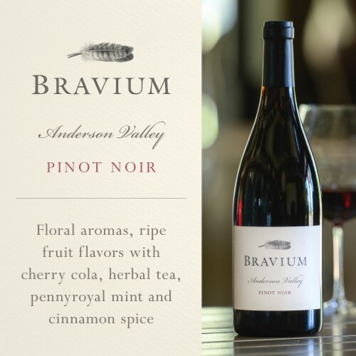 Bravium Anderson Valley Pinot Noir Perspective: left
