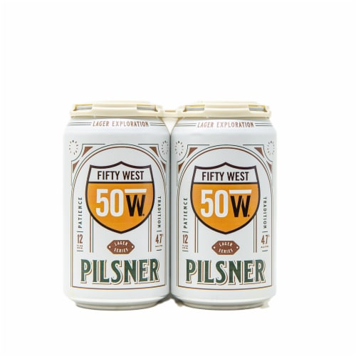 Fifty West Brewing Pilsner Perspective: left