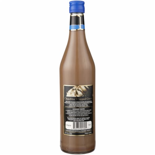 Chocovine Chocolate & Whipped Cream Chocolate Wine Netherlands Dessert Wine Perspective: left