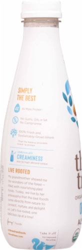 Three Trees Organic Original Unsweetened Almondmilk Perspective: left
