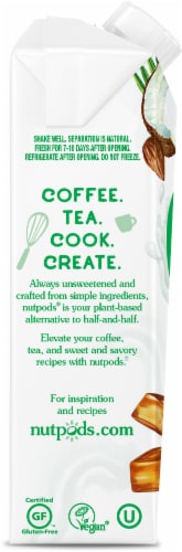 Nutpods Caramel Almond + Coconut Creamer Perspective: left