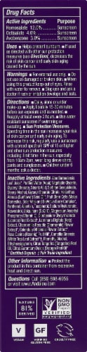 Andalou Naturals Ultra Sheer Daily Defense Facial Lotion SPF 18 Perspective: left
