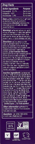 Andalou Naturals Ultra Sheer Daily Defense Facial Lotion SPF 18 Perspective: left
