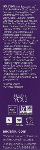 Andalou Naturals Fruit Stem Cell Revitalize Serum With Resveratrol Perspective: left