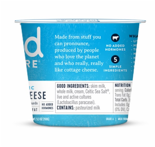 Good Culture Simply Low-Fat Classic Cottage Cheese Perspective: left