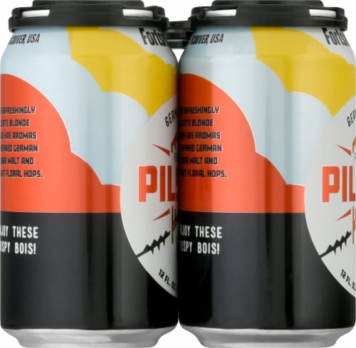 Fortside Brewing German-Style Pilsner Perspective: left