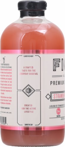Ficks® Premium Strawberry Margarita Mixer Perspective: left