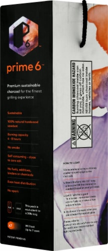 Prime 6® Hardwood Charcoal Perspective: left