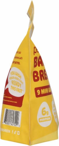 Evergreen™ Peanut Butter & Banana Frozen Mini Waffles Perspective: left