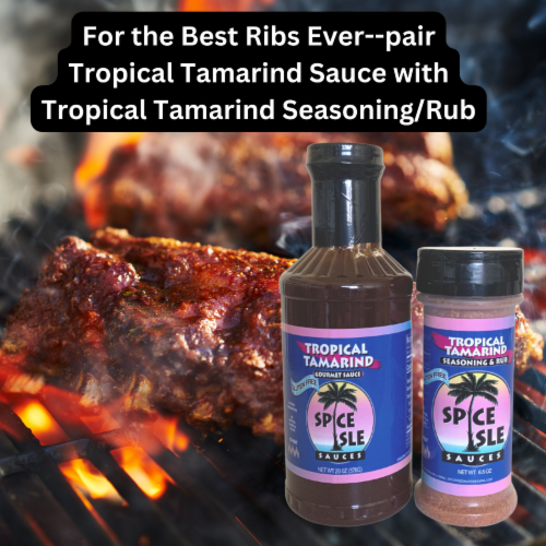 Spice Isle Sauces Tropical Tamarind Combo Pack Perspective: left