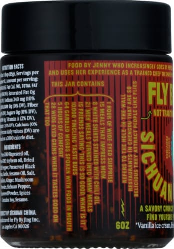Fly By Jung Sichuan Chili Crisp Perspective: left