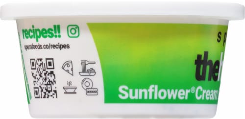 Spero® Foods Plant-Based The Herb Sunflower Cream Cheese Perspective: left