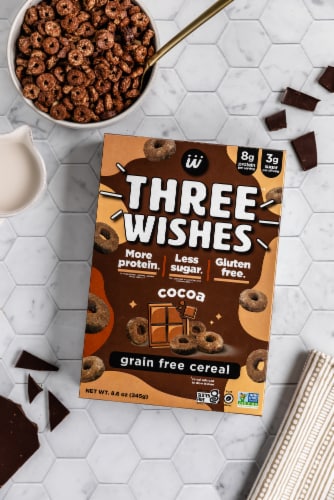 Three Wishes® Cocoa Grain Free Cereal Perspective: left