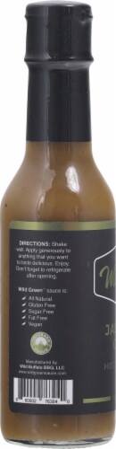 Wild Green™ Jalapeno Green Hot Table Sauce Perspective: left