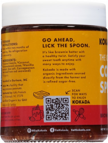 Kokada The Iconic Brownie Coconut Spread Perspective: left