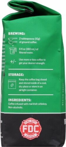 Fire Department Coffee® Irish Whiskey Medium Roast Ground Coffee Perspective: left