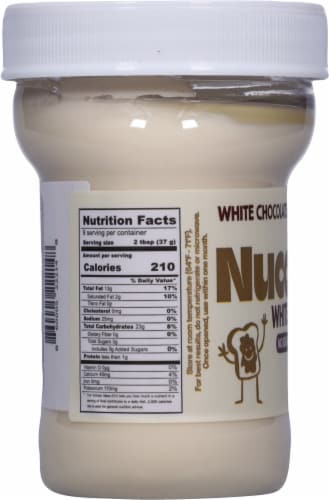 Nucolato® White Chocolate Hazelnut Spread Perspective: left