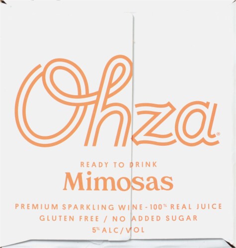 ohza® Mimosa Canned Variety Pack Perspective: left