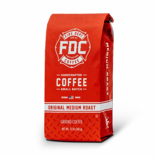 Fire Department Coffee® Original Medium Roast Ground Coffee Perspective: left