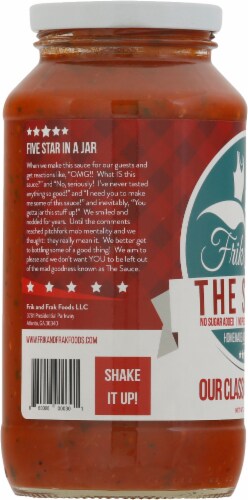 Frik & Frak The Sauce Classic Marinara Sauce Perspective: left